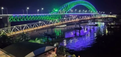 Jembatan Mahakam - tempat wisata di samarinda